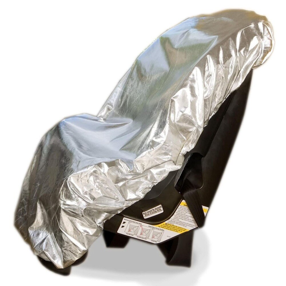 KKJOY غطاء مقعد سيارة عالمي لل - مراجعة Infant Car Seat Cover وسعره