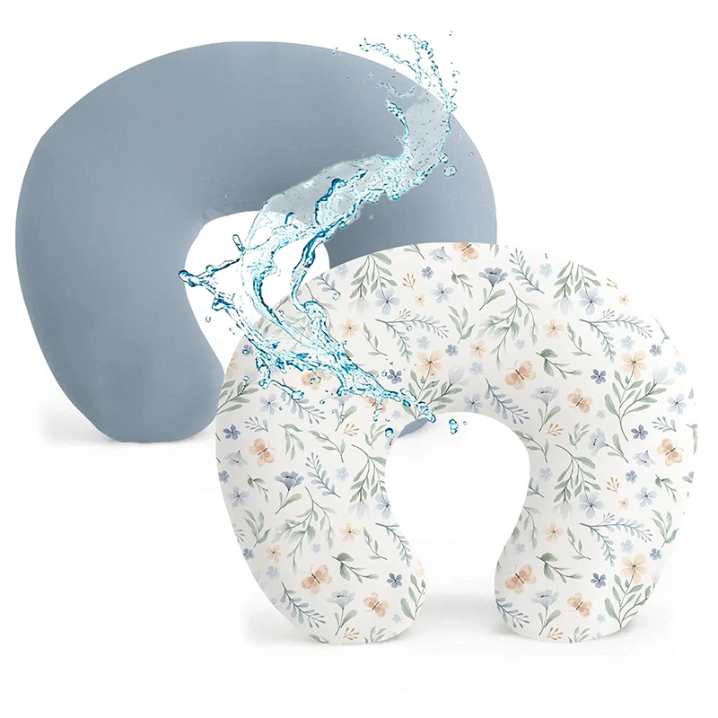غطاء وسادة رضاعة مقاوم للماء ق - مراجعة Nursing Pillow Breastfeeding وسعره